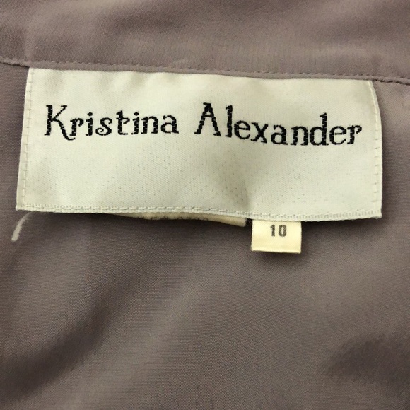🌺VINTAGE KRISTINA ALEXANDER BLOUSE SIZE 10 - Picture 10 of 12